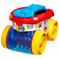 Конструктор Mega Bloks First Builders CNG23 Тележка с кубиками