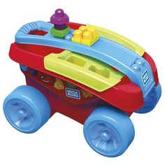 Конструктор Mega Bloks First Builders FVJ47 Тележка-сортер