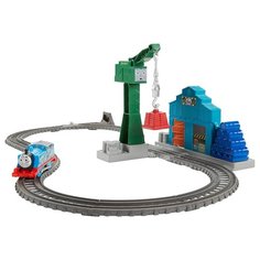 Fisher-Price Стартовый набор "Томас с подъемным краном Крэнки", серия TrackMaster, DVF73