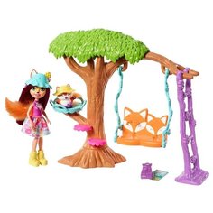 Набор с куклой Enchantimals Приключения Фелисити Лис, 15 см, FRH45