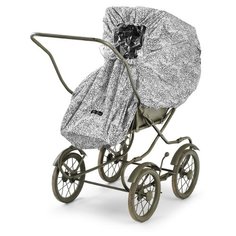 Elodie Details дождевик Dots of Fauna Rain Cover белый/черный