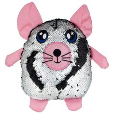 Мягкая игрушка ABtoys Мышь с пайетками 20 см