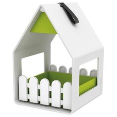 Кормушка EMSA для птиц Landhaus 14 x 21 см белый/зеленый