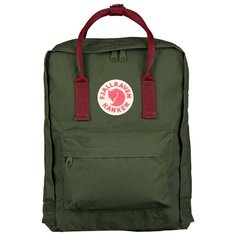 Рюкзак Fjallraven Kånken 16 (forest green/ox red)
