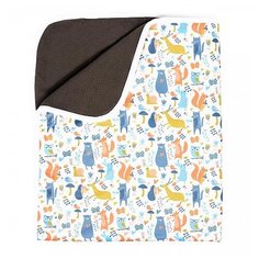 Многоразовые пеленки GlorYes! впитывающая угольный бамбук 68х80 утро в лесу