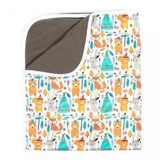 Многоразовые пеленки GlorYes! впитывающая угольный бамбук 68х80 вигвам