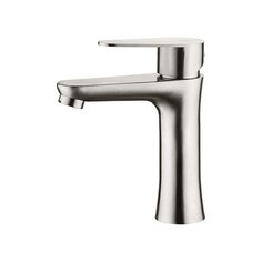 Смеситель для раковины (умывальника) Ledeme L71002 однорычажный матовый хром