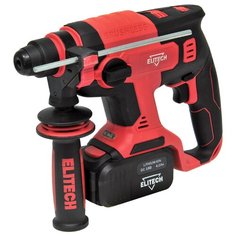 Перфоратор аккумуляторный ELITECH ПА 18БЛМ 4.0Ач x1 Li-Ion 18 В (1.7 Дж)