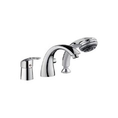 Смеситель для ванны с душем Frap H05 F1105 однорычажный встраиваемый лейка в комплекте хром