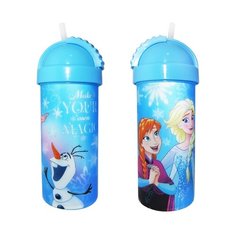 МФК Стакан Disney Холодное сердце с крышкой и трубочкой 400 мл
