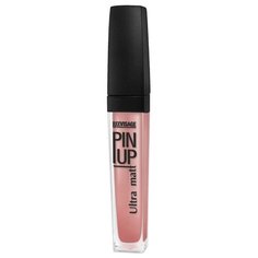 LUXVISAGE Блеск для губ Pin-Up Ultra Matt матовый, 18 Сливочное Пралине