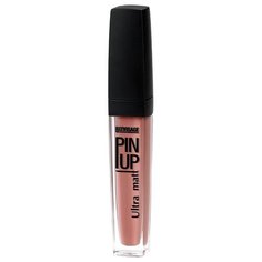 LUXVISAGE Блеск для губ Pin-Up Ultra Matt матовый, 21-Beige Rose