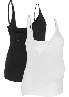 Топ для кормления (2 шт.), биохлопок Bonprix