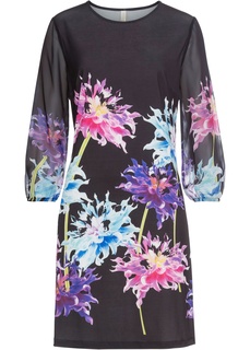 Платье с цветочным принтом Bonprix