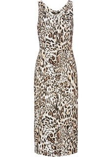 Платье миди из вискозы Bonprix