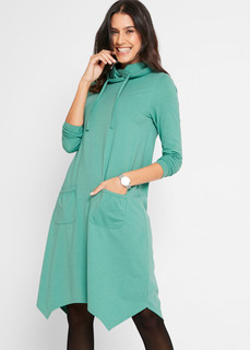 Платье с высоким воротом Bonprix