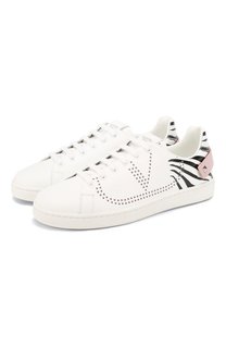 Кожаные кеды Valentino Garavani Backnet Valentino