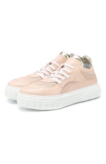 Кожаные кеды Casadei