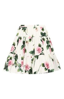 Хлопковая юбка Dolce & Gabbana
