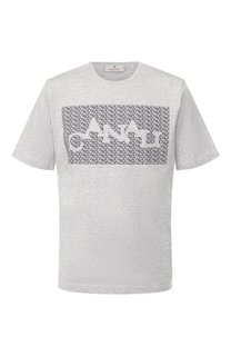 Хлопковая футболка Canali
