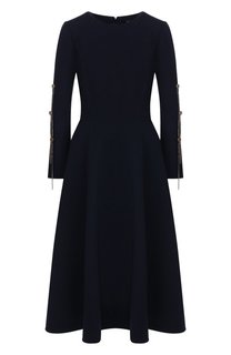 Шерстяное платье Oscar de la Renta