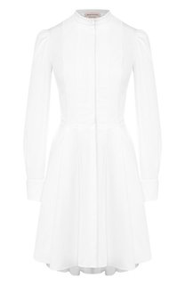 Хлопковое платье Alexander McQueen