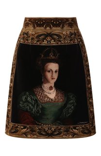 Хлопковая юбка Dolce & Gabbana