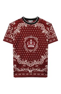 Хлопковая футболка Dolce & Gabbana