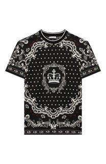 Хлопковая футболка Dolce & Gabbana