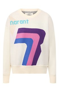 Хлопковый пуловер Isabel Marant Etoile