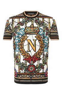 Хлопковая футболка Dolce & Gabbana