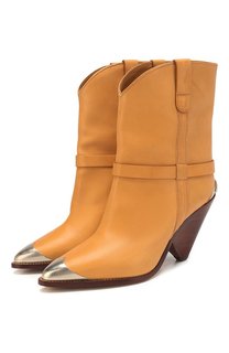 Кожаные ботильоны Lamsy Isabel Marant