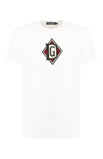 Хлопковая футболка Dolce & Gabbana