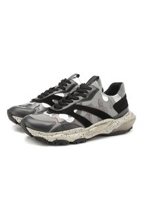 Комбинированные кроссовки Valentino Garavani Bounce Valentino