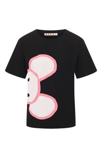 Хлопковая футболка Marni