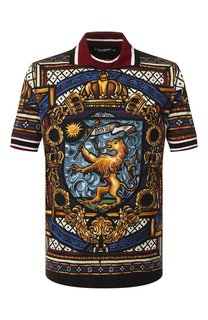 Хлопковое поло Dolce & Gabbana