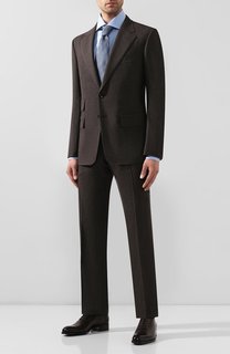 Костюм из смеси шерсти и шелка Tom Ford