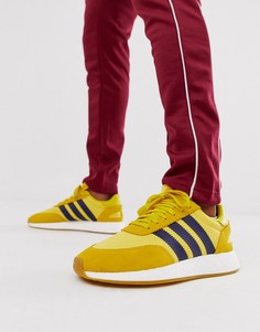 Желтые кроссовки adidas I-5923-Желтый
