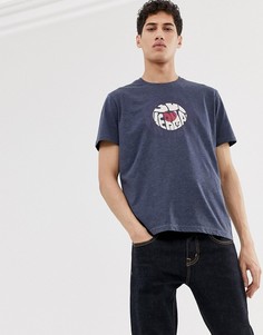 Футболка с принтом Ben Sherman-Синий