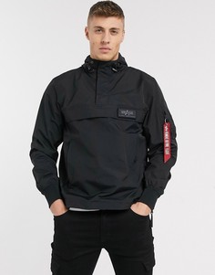 Нейлоновый анорак Alpha Industries-Черный