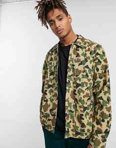 Камуфляжная рубашка Dickies Kempton-Зеленый