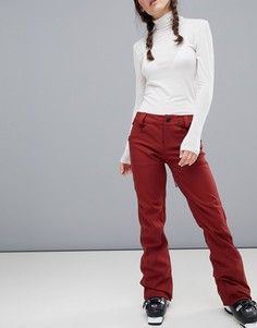 Красные лыжные брюки Volcom Species-Красный