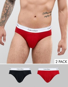 Набор из 2 хлопковых боксеров-брифов Calvin Klein-Мульти