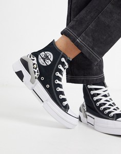 Черные кеды с леопардовыми вставками Converse CPX 70-Черный