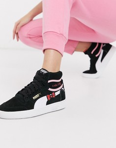 Черные кроссовки средней высоты Puma x Hello Kitty Ralph Sampson-Черный