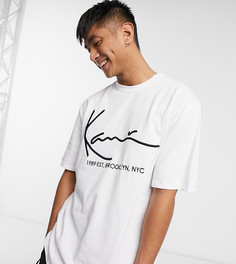 Белая футболка Karl Kani Signature-Белый