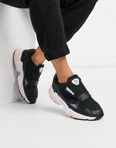 Черные/розовые кроссовки adidas Originals Falcon RX-Мульти