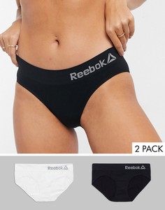 Комплект из 2 бесшовных трусов Reebok-Мульти