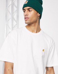Белая футболка Carhartt WIP Chase-Белый