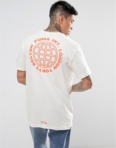 Oversize-футболка Puma-Белый